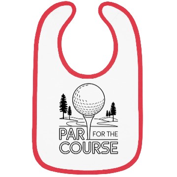 Discover Par For The Golf Course Bibs