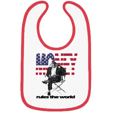 Discover Money rules the world Bibs