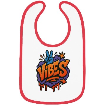 Discover Graffiti Vibes Bibs