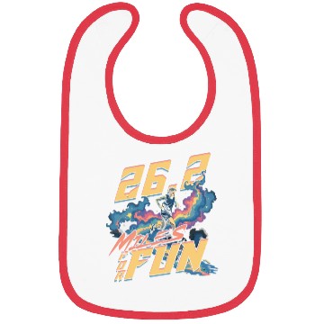 Discover Marathon Marathoner Running 26.2 Miles For Fun Bibs