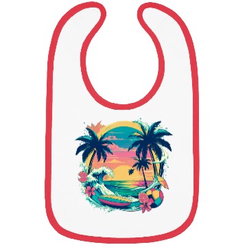 Discover Summer Design Bibs