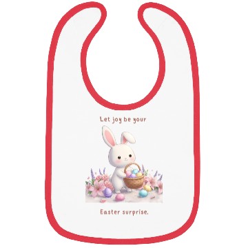 Discover Let joy be your Easter surprise Bibs