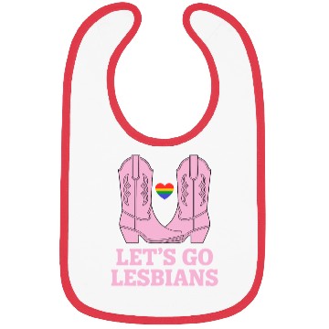 Discover Let’s Go Lesbians Subtle Lesbian Pride Bibs