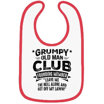 Discover Grumpy Old Man Bibs