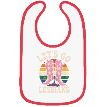 Discover Let’s Go Lesbians Subtle Lesbian Pride Bibs