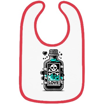 Discover Love Poison Bibs