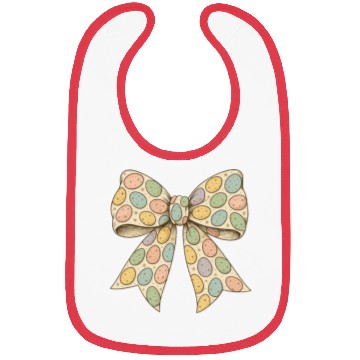 Discover Hoppy Easter Coquette Bow Bibs