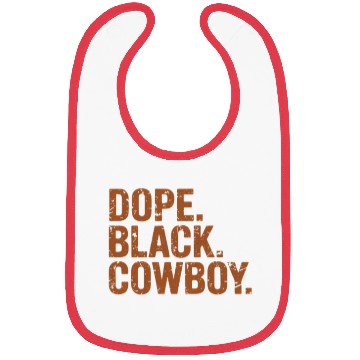 Discover Dope Black Cowboy Rodeo Bibs