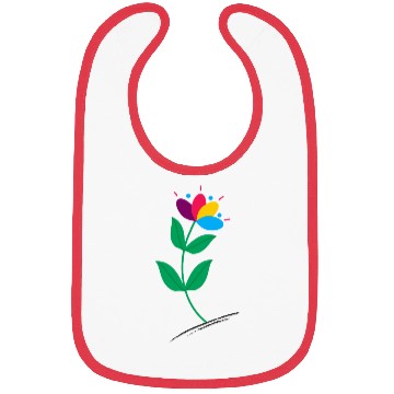 Discover Bright Blossom Bibs