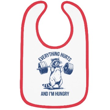 Discover Everything Hurts Fitness Gym Sport Weightlifting Bibs