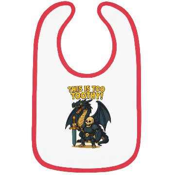 Discover Dragon Medieval Character Bibs