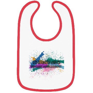 Discover The Lost Commandment multi color Bibs