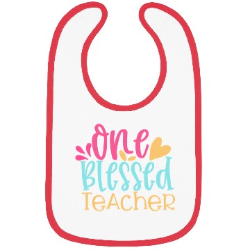 Discover one blessed teacher 01 Bibs