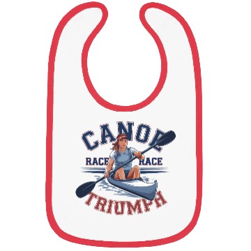 Discover canoe race triumph Bibs