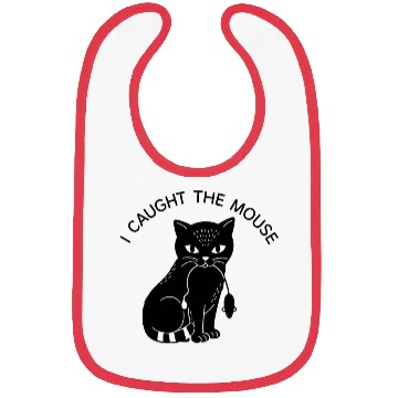Discover Cat and Mouse Bibs