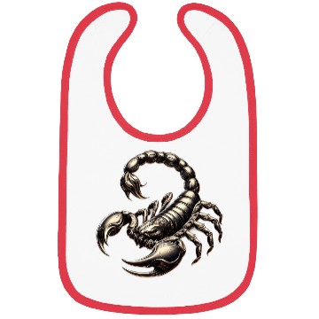 Discover metal scorpion Bibs