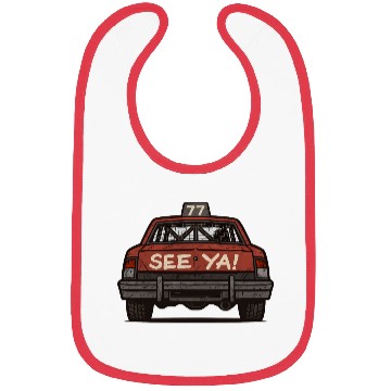 Discover See-Ya! Demolition Derby Driver Racing Wreckfest Bibs