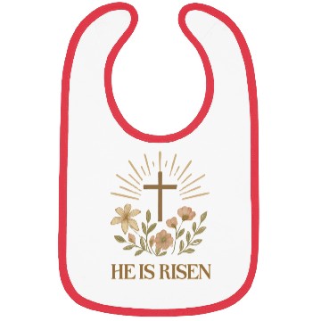 Discover He is Risen Bibs