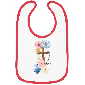 Discover He is Risen Bibs