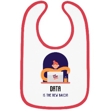 Discover DATA IS THE NEW BACON Bibs