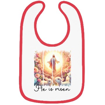 Discover Easter Day Jesus He is risen Bibs