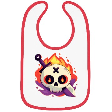 Discover skull Bibs