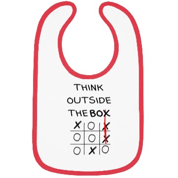Discover THINK OUTSIDE THE BOX |Creative Minimalist Bibs