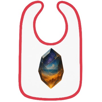 Discover Multiverse Crystal: Window Through Time and space Bibs