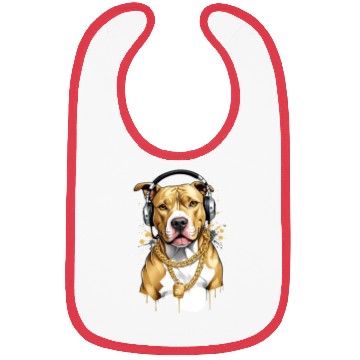 Discover Heavy Metal Pup Bibs