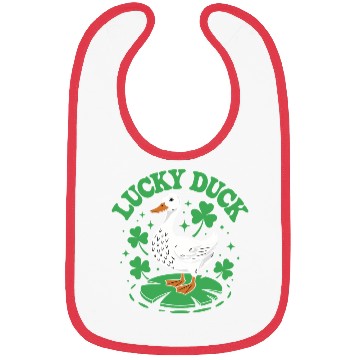 Discover Lucky Duck Clovers Bibs