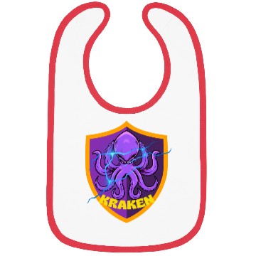 Discover Kraken Power – Electric Sea Beast Emblem Bibs