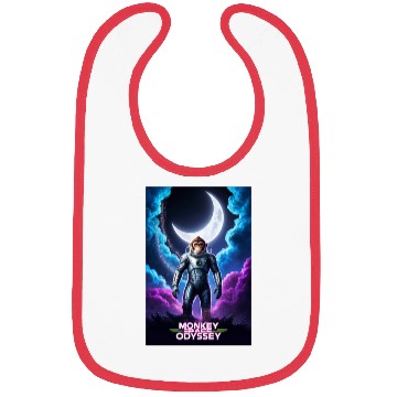 Discover monkey space Bibs
