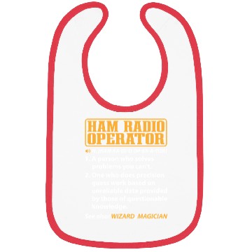 Discover Ham radio operator amateur definition Bibs