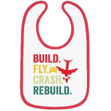 Discover Build fly crash rebuild for RC aieplane pilot flye Bibs