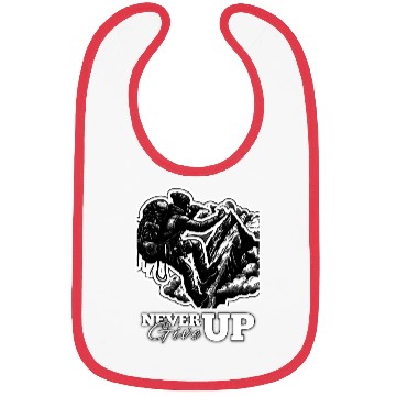 Discover never give up | adigital Bibs