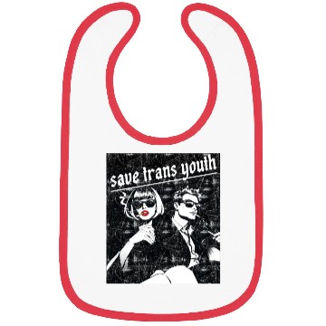 Discover Save trans youth classic vintage Bibs