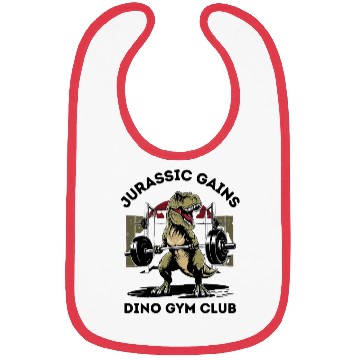 Discover Dino Gym Club Bibs
