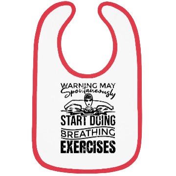 Discover Funny Swimmer Saying Bibs