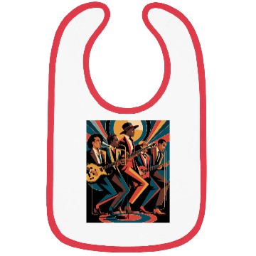 Discover New Orleans Jazz Band art – Elegant New Orleans Ja Bibs