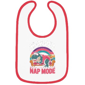 Discover Dinosaur Mom Nap Queen - Mom-Rex Nap Mode Bibs