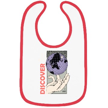 Discover Discover 1995 Retro Graphic Bibs | 90s