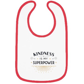 Discover Superpower Kindness Bibs