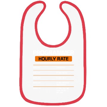 Discover Programmer Hourly Rate Funny Computer Science Bibs