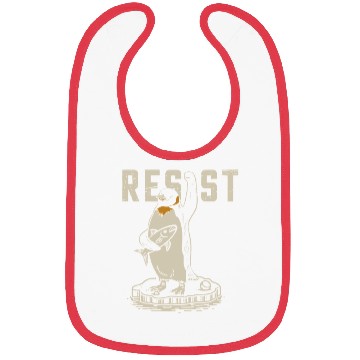 Discover Funny Protest Against Tariffs Resist Penguin Bibs
