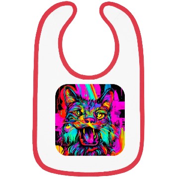 Discover Neon Fluorescent UV Electro Music Party Bibs