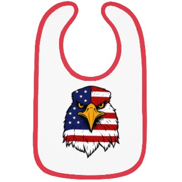 Discover US Eagle Bibs