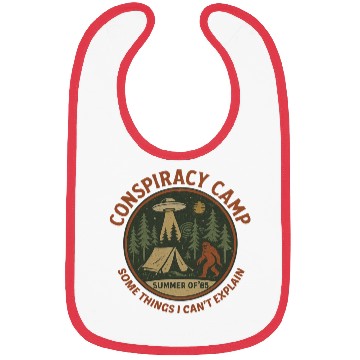 Discover Conspiracy Camp Bibs