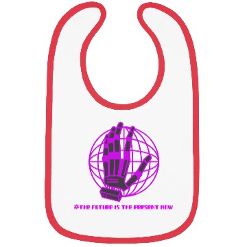 Discover AI Robots The Future Funny Bibs