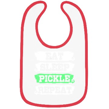 Discover Pickles Vegan Food Pickle Bibs