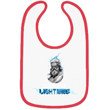 Discover "Lightning God Zeus Bibs – Epic Mythology